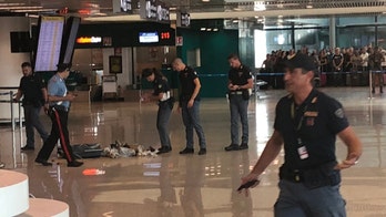 Italian authorities blow up suitcase in middle of Rome airport, traveler claims