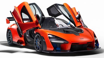 A million-dollar McLaren Senna supercar was crashed on the day it was delivered