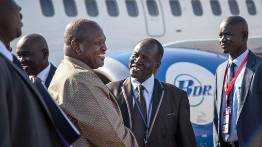 South Sudan opposition leader returns as part of peace deal