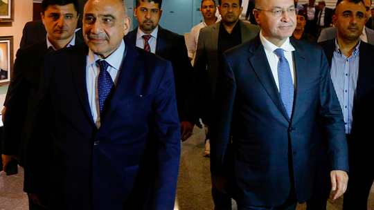 Iraq's president takes office, independent tapped as PM