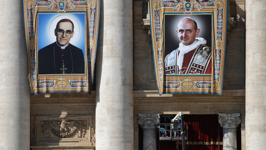 Pope's canonization of Paul VI, Romero personal, political