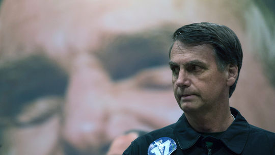 Brazil's Bolsonaro denies ties to strategist Steve Bannon