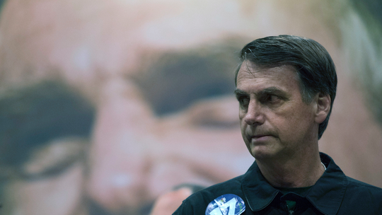Brazil's Bolsonaro denies ties to strategist Steve Bannon