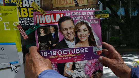 Lavish wedding tests new Mexico government austerity pledge