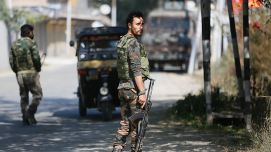 Elections for Kashmir councils begin amid anti-India strike