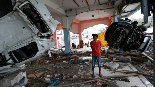 Indonesia's grim search for disaster dead nears its end