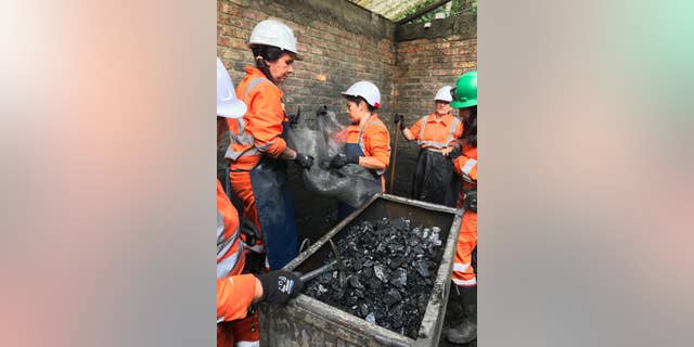 Mothers are shattering taboos in Colombia that they are "bad luck" in the mining industry.