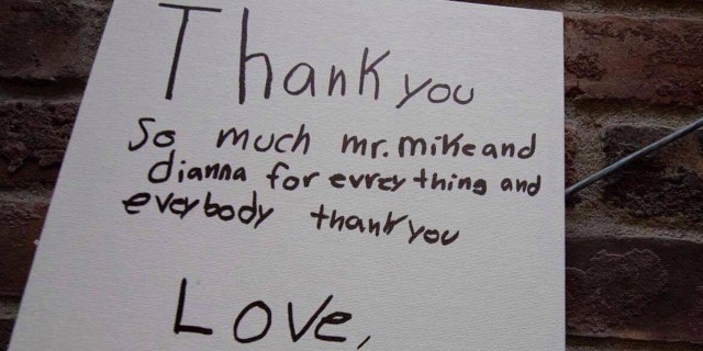 The 12-year-old boy shared a sweet note after celebrating his first-ever birthday party.