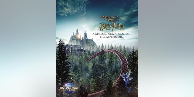 An artist rendering gives a sneak peek at the park's newest ride.
