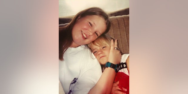 AJ Prince (left) with her younger sister Jessica Chambers.