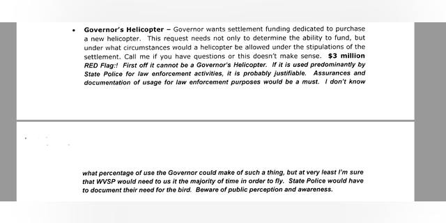 West Virginia Democratic Sen. Joe Manchin tried to secure a personal “Governor’s Helicopter” during his time as the state’s governor using funding from a prescription drug settlement that was intended to combat illegal drug use.