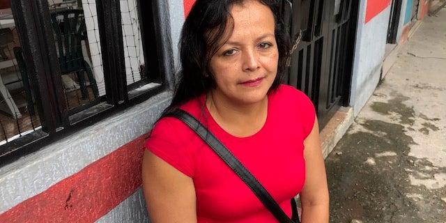 Maria Porras, a 44-year-old mother of six and emerald mine wash plant worker