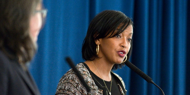 Jahana Hayes is on her way to becoming the first black congresswoman elected in Connecticut.