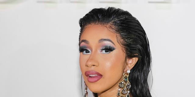Cardi B handed out the coats in a Brooklyn neighborhood. 