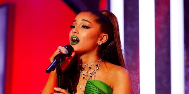 Ariana Grande said she is relying on music to get her through the difficult year.