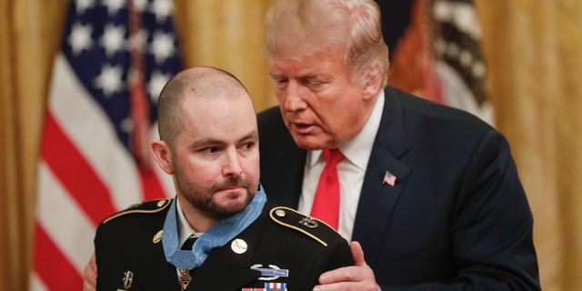 Trump Awards Medal Soldier For Heroic Action In Afghanistan Fox News