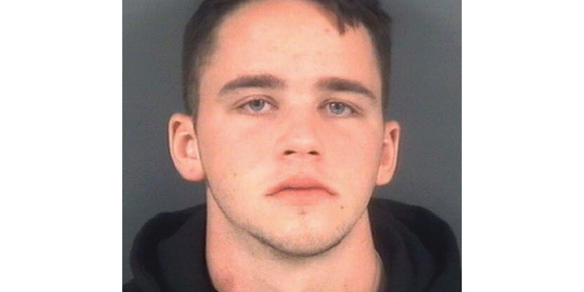 This undated photo provided by the Craven County Sheriff's Office shows James Peele, a Fort Bragg soldier charged with kidnapping a 12-year-old girl who disappeared from her grandmother's home overnight and authorities say they had been communicating online. The Craven County Sheriff's Office said in a statement Monday, Oct. 22, 2018, that the girl's grandmother woke up Sunday morning to discover the girl was gone, but she found a ransom note on the girl's bed and her window open. (Craven County Sheriff's Office via AP)