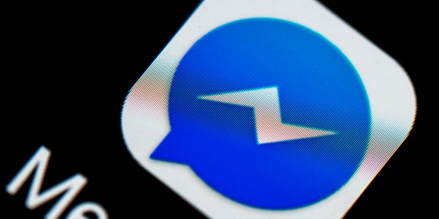 File photo - The Facebook Messenger logo seen displayed on a smart phone. 