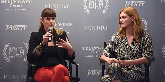 Director Frida Farrell and actress Jess Jacobs attend the San Diego International Film Festival 2017.