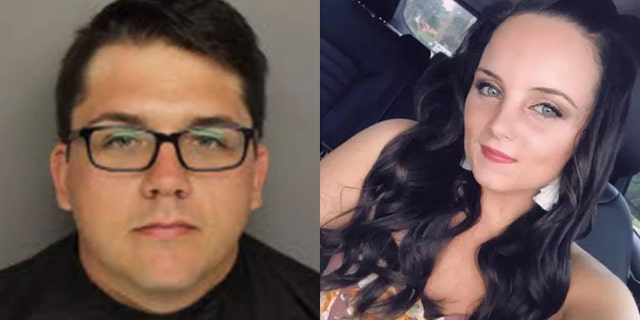 Seth Fluery, left, was sentenced to 12 years in prison last week for biting Kayla Hayes' bottom lip off.