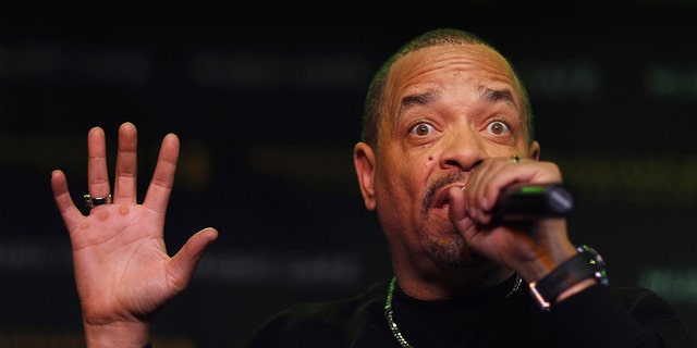 Ice-T, pictured here in 2012, was arrested on Wednesday in New York City for evading a toll bridge.