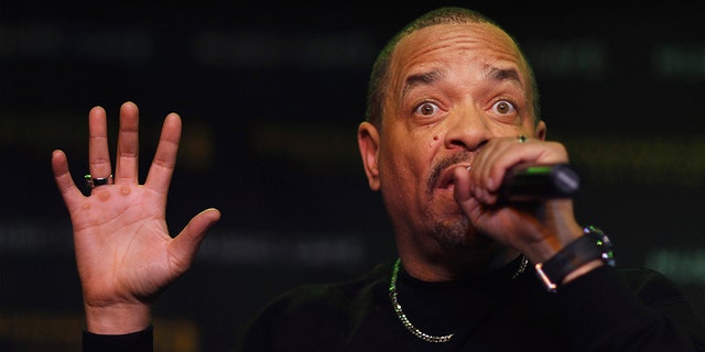 Ice-T, pictured here in 2012, was arrested on Wednesday in New York City for evading a toll bridge.