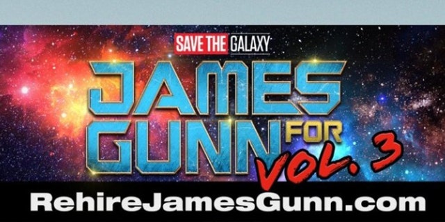Fans of James Gunn have bought a billboard to urge Disney to hire him back.