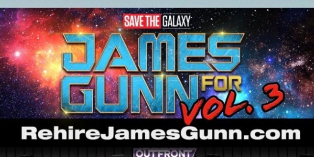 Fans of James Gunn have bought a billboard to urge Disney to hire him back.