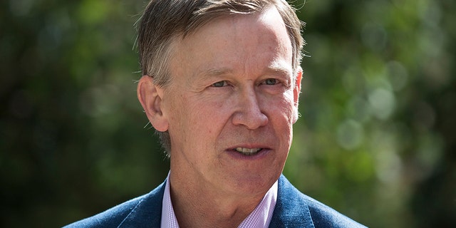 Colorado Gov. John Hickenlooper, a Democrat, said he is "leaning strongly" toward running for president.