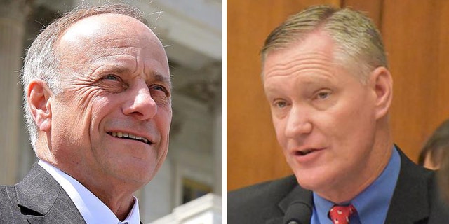 Rep. Steve King, Iowa's 4th congressional district, Republican and Rep. Steve Stivers, Ohio's 15th congressional district, Republican.