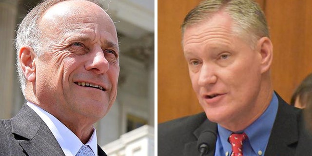 Rep. Steve King, Iowa's 4th congressional district, Republican and Rep. Steve Stivers, Ohio's 15th congressional district, Republican.