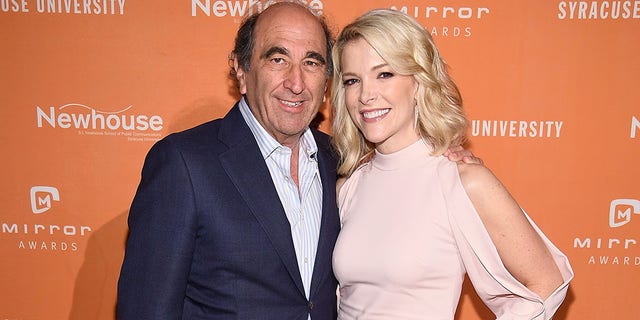 Andy Lack and Megyn Kelly attend The 2017 Mirror Awards at Cipriani 42nd Street on June 13, 2017 in New York City