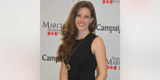 Marie-Claire Bissonnette, 27, is the youth coordinator with Campaign Life Coalition and has spoken out about a confrontation captured on video.