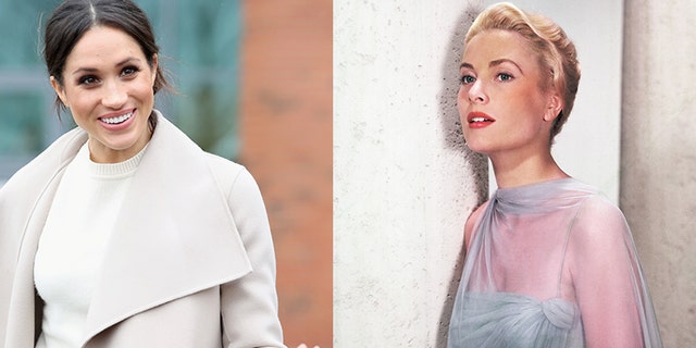 Grace Kelly's (right) nephew spoke to Fox News about what the American actress-turned-royal would have told Meghan Markle (left).