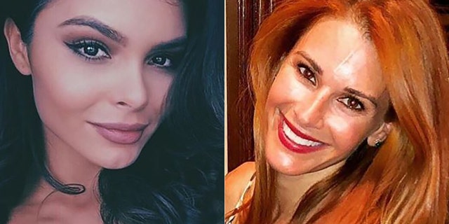 Alana Campos, left, and Jaime Edmondson-Longoria are among the models named in the lawsuit.