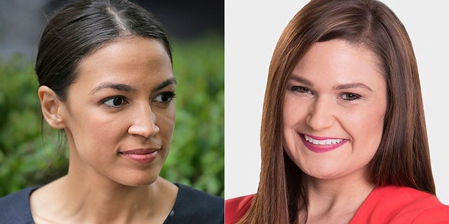 State Rep. Abby Finkenauer of Iowa (right) and Alexandria Ocasio-Cortez (left) of New York are poised to be the youngest members of Congress at just 29 years old if elected.