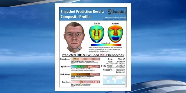 A composite photo of a potential suspect based on DNA was released earlier this year.