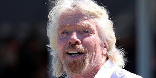 Richard Branson said he's lucky to be alive after he and his son narrowly missed falling rocks while climbing Mount Blanc. (Reuters)