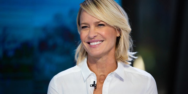 Robin Wright stars as President Claire Underwood on the Netflix show "House of Cards."
