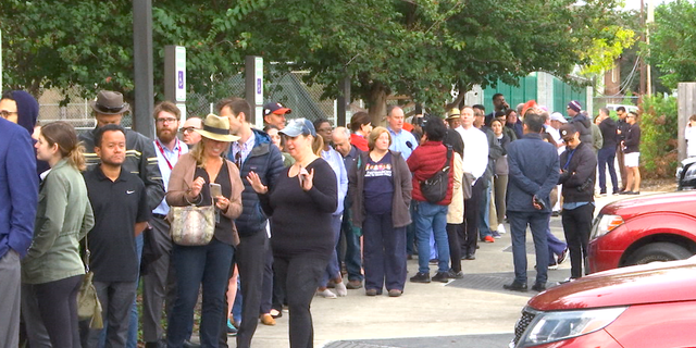 Several Texas counties saw record turnout for the first day of early voting. The enthusiasm could help candidates down the ballot.