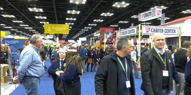 Thousands of people gathered for the Future Farmers of America national convention, sharing their expertise and thoughts this midterm election.