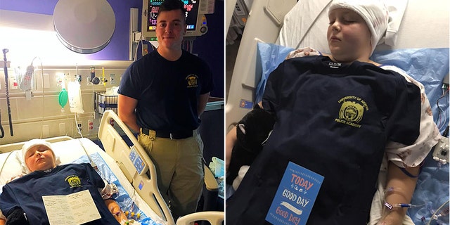 An Olive Garden server went above and beyond his usual duties to support a young customer who was having brain surgery.