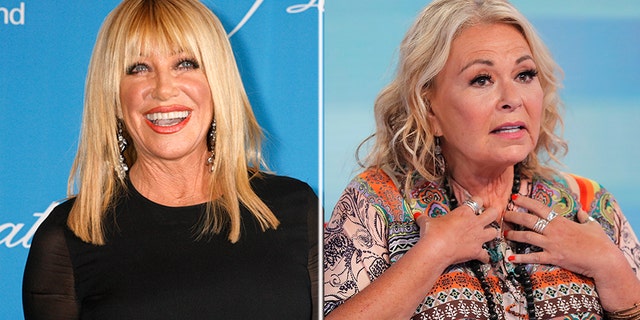 Suzanne Somers is weighing in on Roseanne Barr's firing from ABC in a new interview with Yahoo Entertainment published on Tuesday.