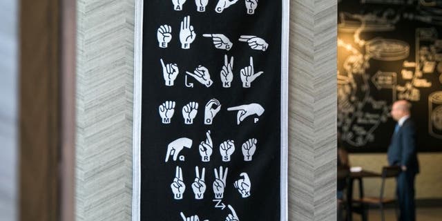 There are several ways to order inside: signing your order in ASL, pointing at a picture menu, or using a tablet to write your order and your name.