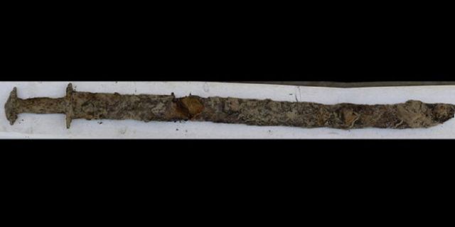 Experts believe the sword is around 1,500-years-old.