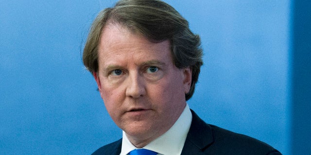 President Trump said his White House counsel, Don McGahn, will be departing in the fall after the Senate confirmation vote for Judge Brett Kavanaugh to serve on the Supreme Court.