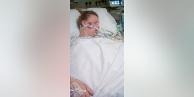 Geall was struck down with encephalitis – a potentially deadly condition that causes swelling on the brain.