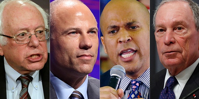 Sen. Bernie Sanders, Michael Avenatti, Sen. Cory Booker and Michael Bloomberg are among those visiting early-primary states.