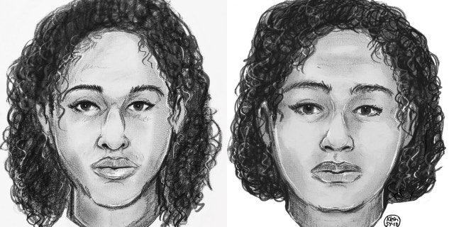 Sketches were initially released of the Saudi Arabian sisters who were found bound by duct tape in the Hudson River near New York City's Upper West Side.