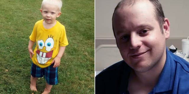 Two-year-old Jonathan Schmoyer and father Jacob Schmoyer were killed in Saturday night's explosion, which is being investigated as a murder-suicide.